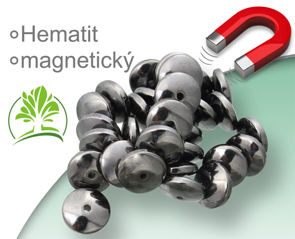 Hematitové MAGNETICKÉ korálky