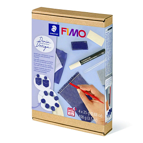 Kreativní sada FIMO Soft sada Jak vyrobit DŽÍNOVÝ EFEKT