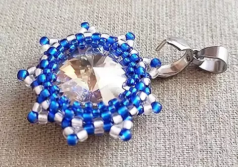 Ledový přívěsek Swarovski