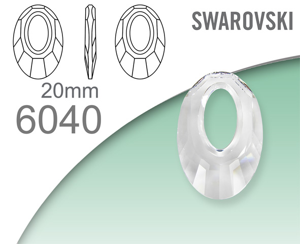 Swarovski 6040 Helios Pendant 20mm
