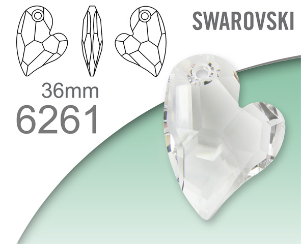 Swarovski 6261 Devoted 2 U Heart 36mm