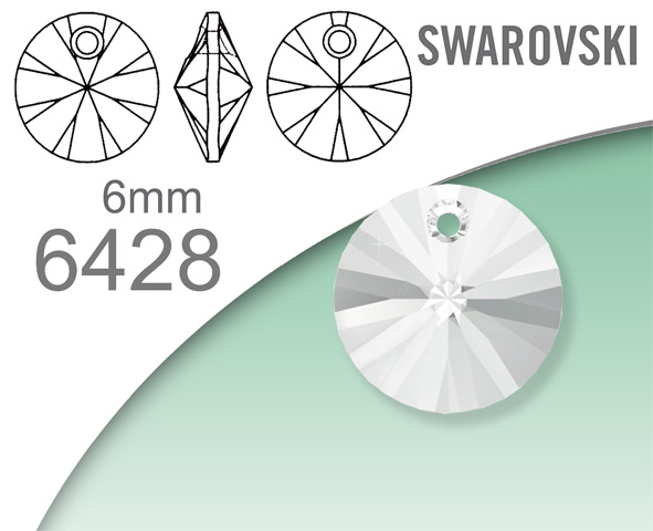 Swarovski 6428 XILION Pendant 6mm