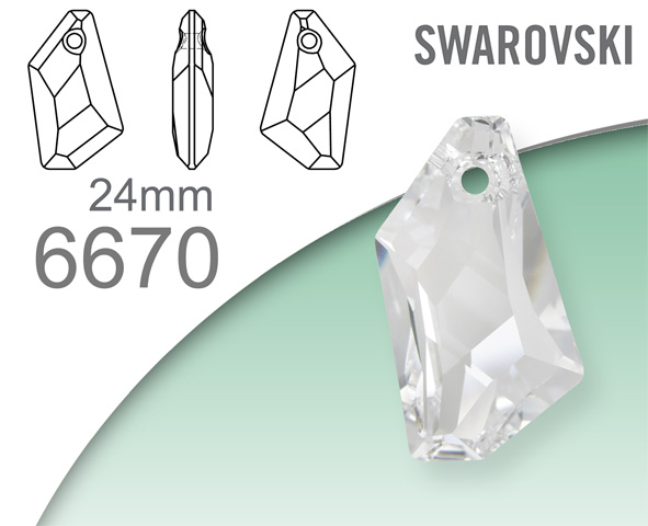 Swarovski 6670 De-Art Pendant 24mm