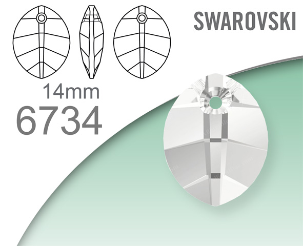 Swarovski 6734 Pure Pendant 14mm