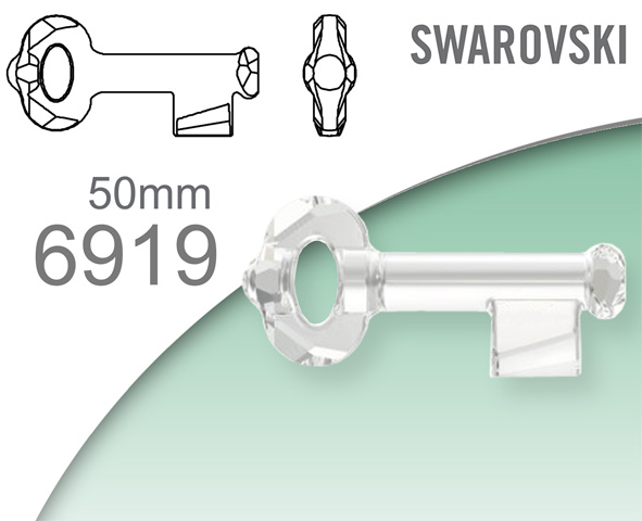 Swarovski 6919 Key pendant 50mm
