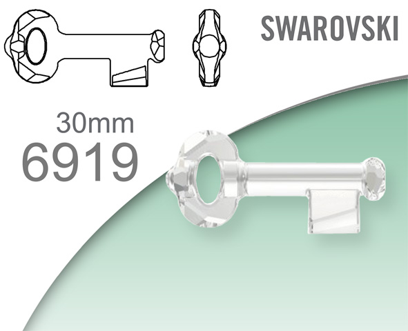 Swarovski 6919 Key pendant 30mm