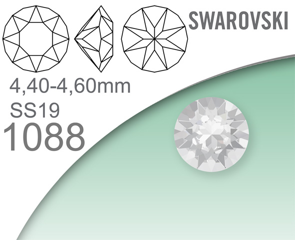 Swarovski 1088 XIRIUS Chaton  SS19 (4,40-4,60mm)