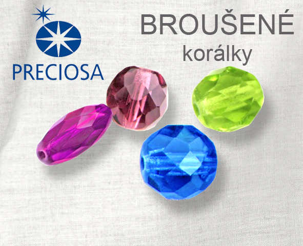 Korálky BROUŠENÉ