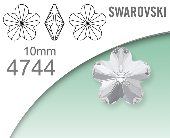 Swarovski 4744 Flower Fancy 10mm