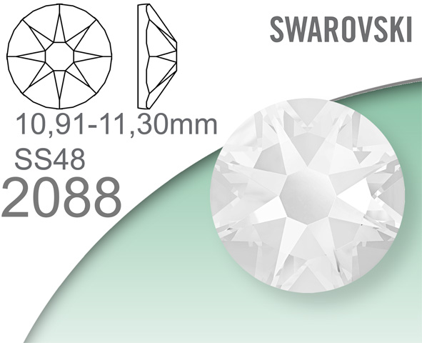 Swarovski 2088 XIRIUS Rose SS48 (10,9-11,3mm)