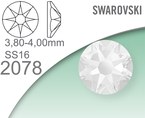 Swarovski 2078 XIRIUS Rose SS16 (3,8-4,0mm)