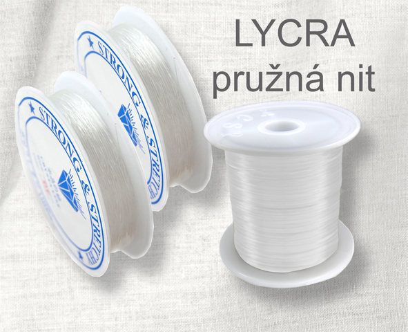 Elastická LYCRA pružný materiál