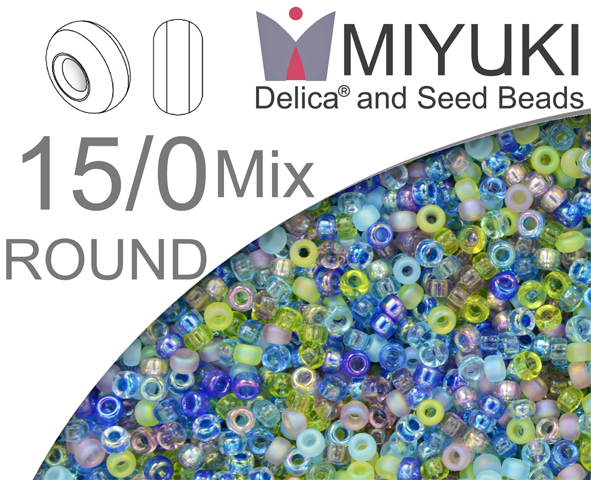 Miyuki Round 15/0 MIX