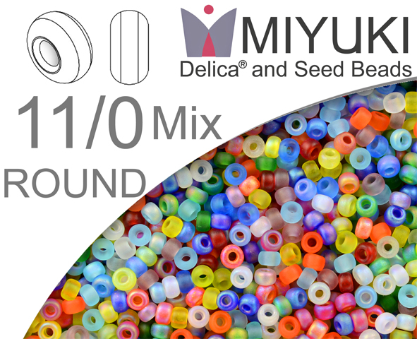 Miyuki Round 11/0 MIX