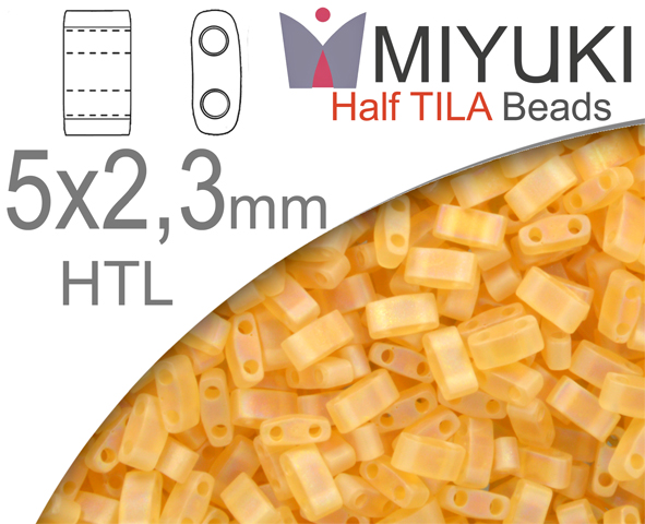 Miyuki HALF TILA BEADS 5x2,3mm