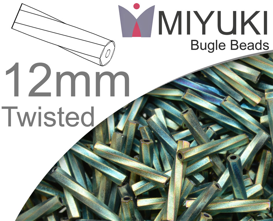 Miyuki Bugle Beads 12mm (TW)