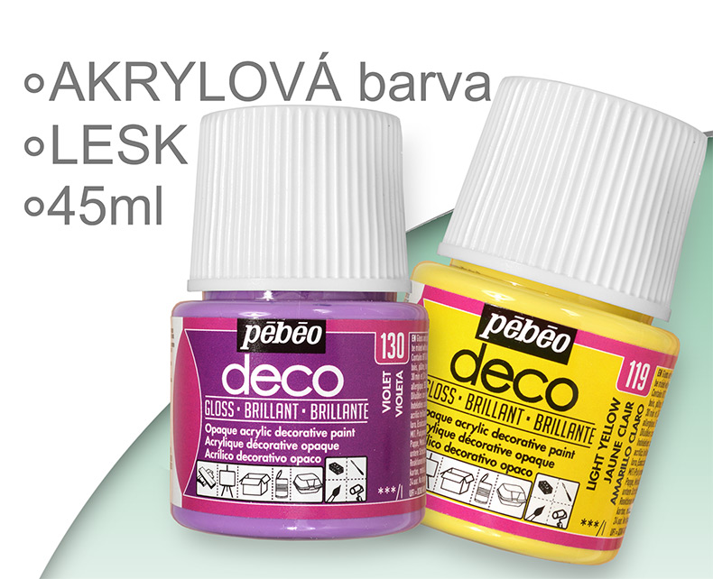 barva Pebeo AKLRYLOVÁ deco LESK 45ml