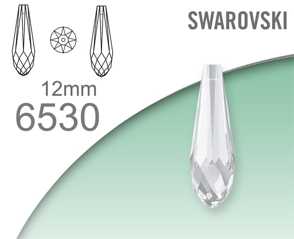 Swarovski 6530 Pure Drop pendant 12mm
