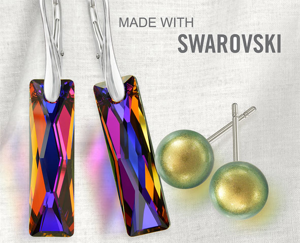 Šperky made with Swarovski