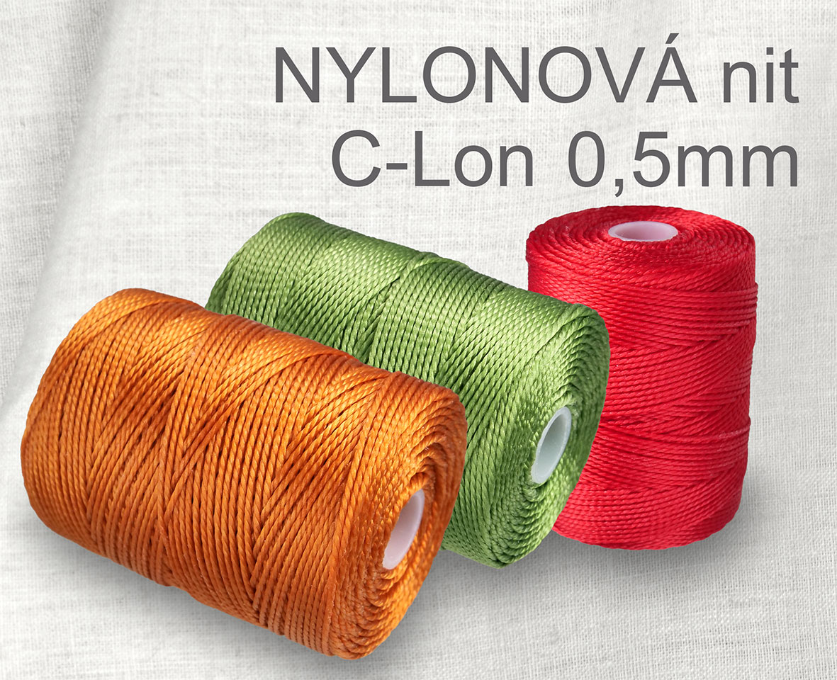 Nylonová nit C-Lon 0,5mm