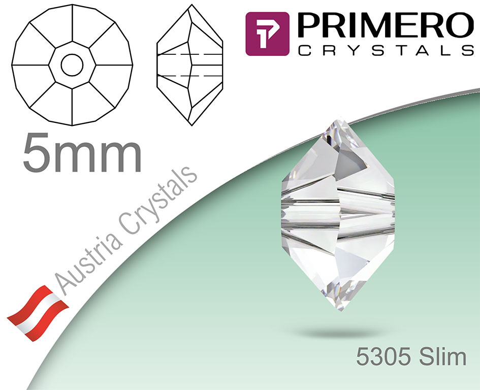 PRIMERO Crystals 5305 Slim 5mm