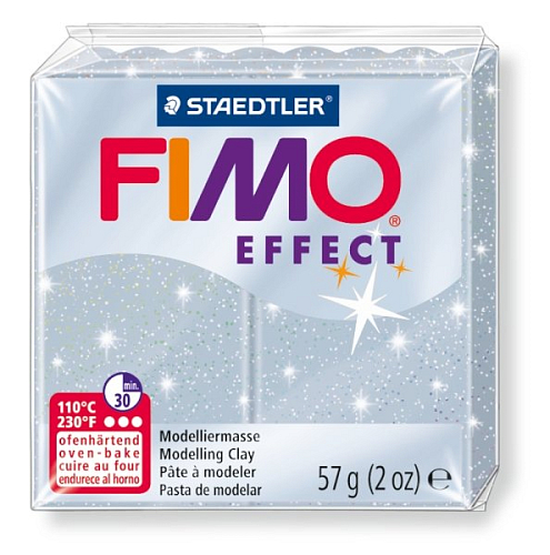 FIMO efekt č.812 stříbrná 57g