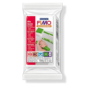 FIMO Mix quick zjemňuje a změkčuje FIMO hmotu, zjednodušuje a zkracuje dobu hnětení