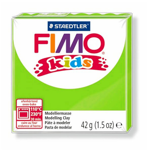 Modelovací hmota Fimo kids 42g SVĚTLE ZELENÁ č.51