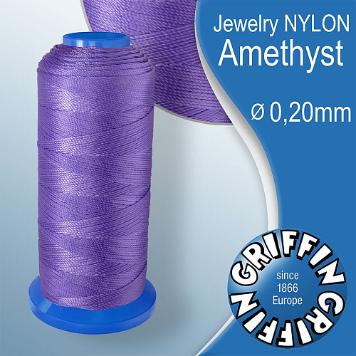Jewelry NYLON GRIFFIN síla nitě 0,20mm Barva Amethyst
