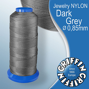 Jewelry NYLON GRIFFIN síla nitě 0,85mm Barva Dark Grey
