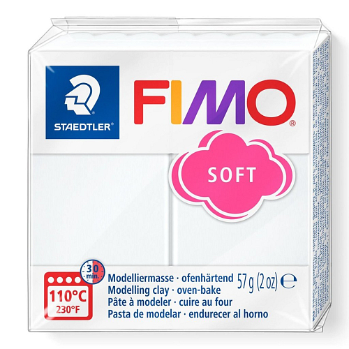 FIMO soft č.0 bílá 57g