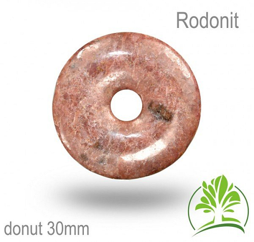 Kámen RODONIT donut-o pr. 30mm tl.4,5mm.
