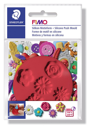 FIMO Silikonová vytlačovací forma - Květiny