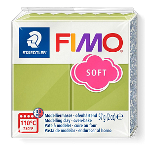 FIMO soft č.T50 TREND Pistachio Nut (Zelená pistáciová) 57g