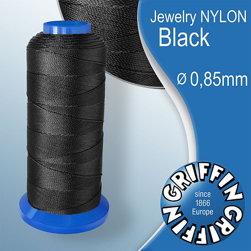 Jewelry NYLON GRIFFIN síla nitě 0,85mm Barva Black