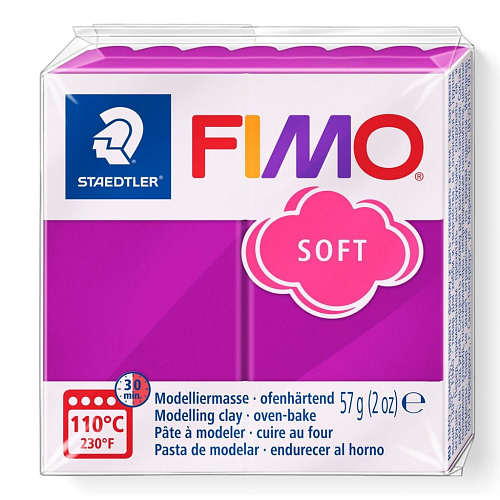 FIMO softč.61  purpurová 57g