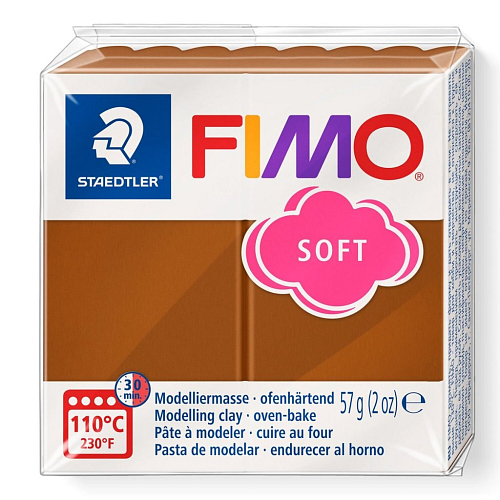 FIMO soft č.7 hnědá 57g
