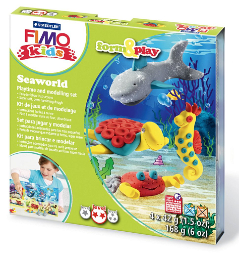 Sada Fimo kids Form & Play Mořský svět