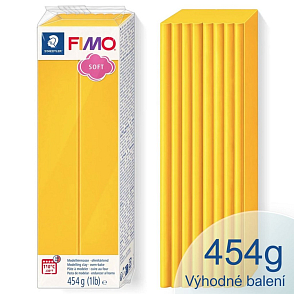 FIMO-soft-balení 454g barva 16 Žlutá.Velké balení=VÝHODNÁ CENA