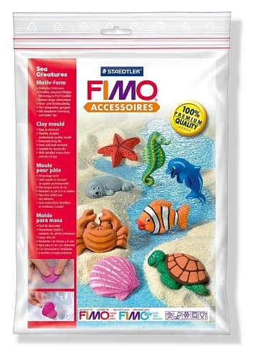 Fimo Silikonová forma „Sea creatures“ Moře zvířata