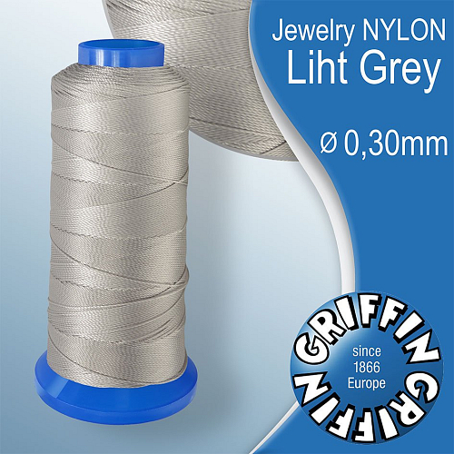 Jewelry NYLON GRIFFIN síla nitě 0,30mm Barva Light Grey