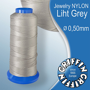Jewelry NYLON GRIFFIN síla nitě 0,5mm Barva Light Grey