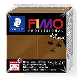 FIMO professional DollArt balení 85g. Barva č.78 Nugát