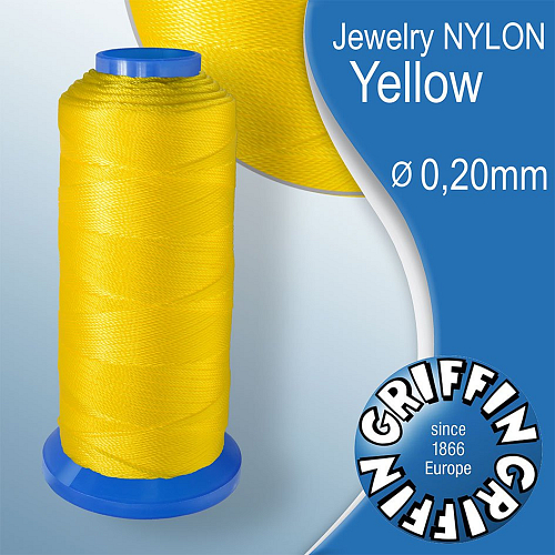 Jewelry NYLON GRIFFIN síla nitě 0,20mm Barva Yellow