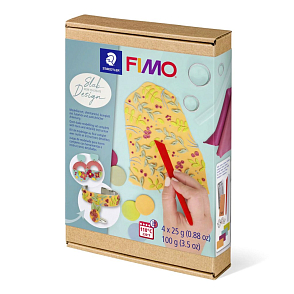 Kreativní sada FIMO Soft sada Jak vyrobit SLAB DESIGN