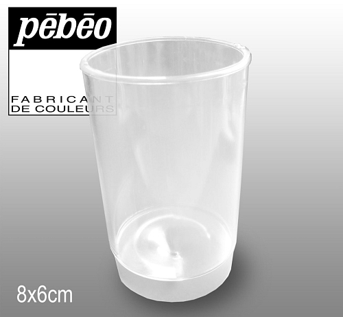 Plastová forma pro výrobu svíček ve tvaru VÁLCE.Výška  8 cm, průměr 5,8 cm .