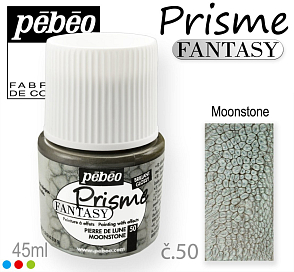 Barva na Šperky PRISME Fantasy Pébéo . barva č.50 MOONSTONE . Balení 45ml. 