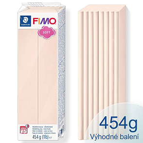 FIMO-soft-balení 454g barva 43 Tělová. Velké balení=VÝHODNÁ CENA