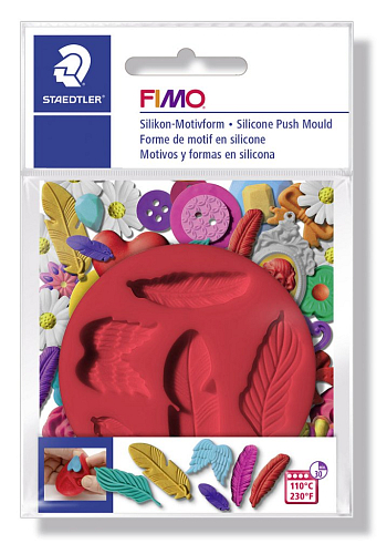 FIMO Silikonová vytlačovací forma - Peříčka