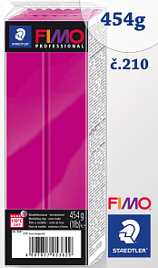 FIMO Professional balení 454g . Barva 210 Magenta Základní  Velké balení=VÝHODNÁ CENA